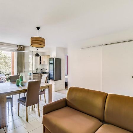 T2 Jardinet Avec Piscine, Parking Et Tennis Toulouse Exterior photo